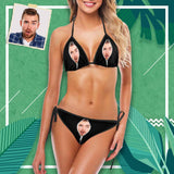 Custom Face Bikini Swimsuit-Zipper Photo