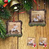 Custom Photo Lover Square Ornament